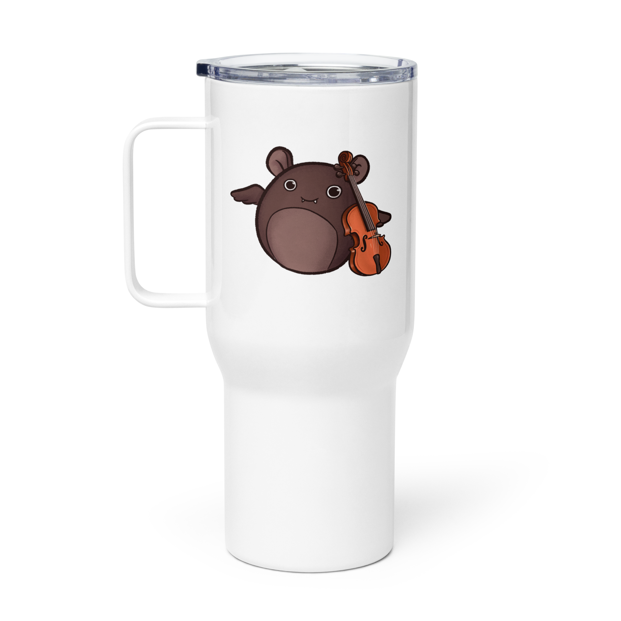 CCB Travel Mug With a Handle — Chico Community Ballet